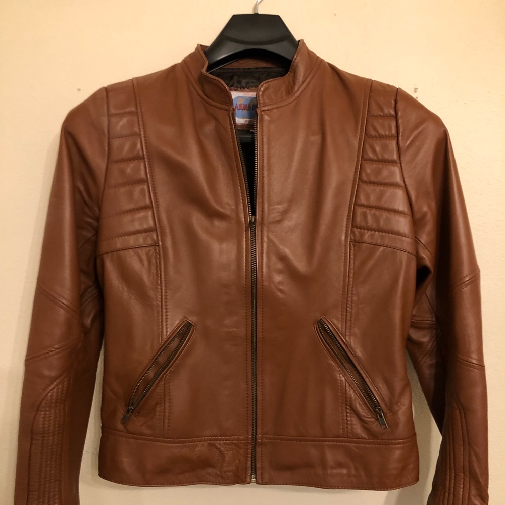 Original Leather jacket. NEVER worn!
